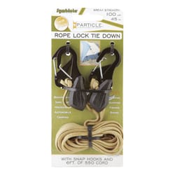 ProGrip 6 ft. L Black Particle Rope Lock Tie Down 1 pk