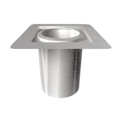 Selkirk 8 in. D X 12 in. L Stainless Steel Fire Stop Joist Shield