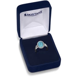 Montana Silversmiths Women's Uncovered Beauty Turquoise Blue/Silver Ring Water Resistant