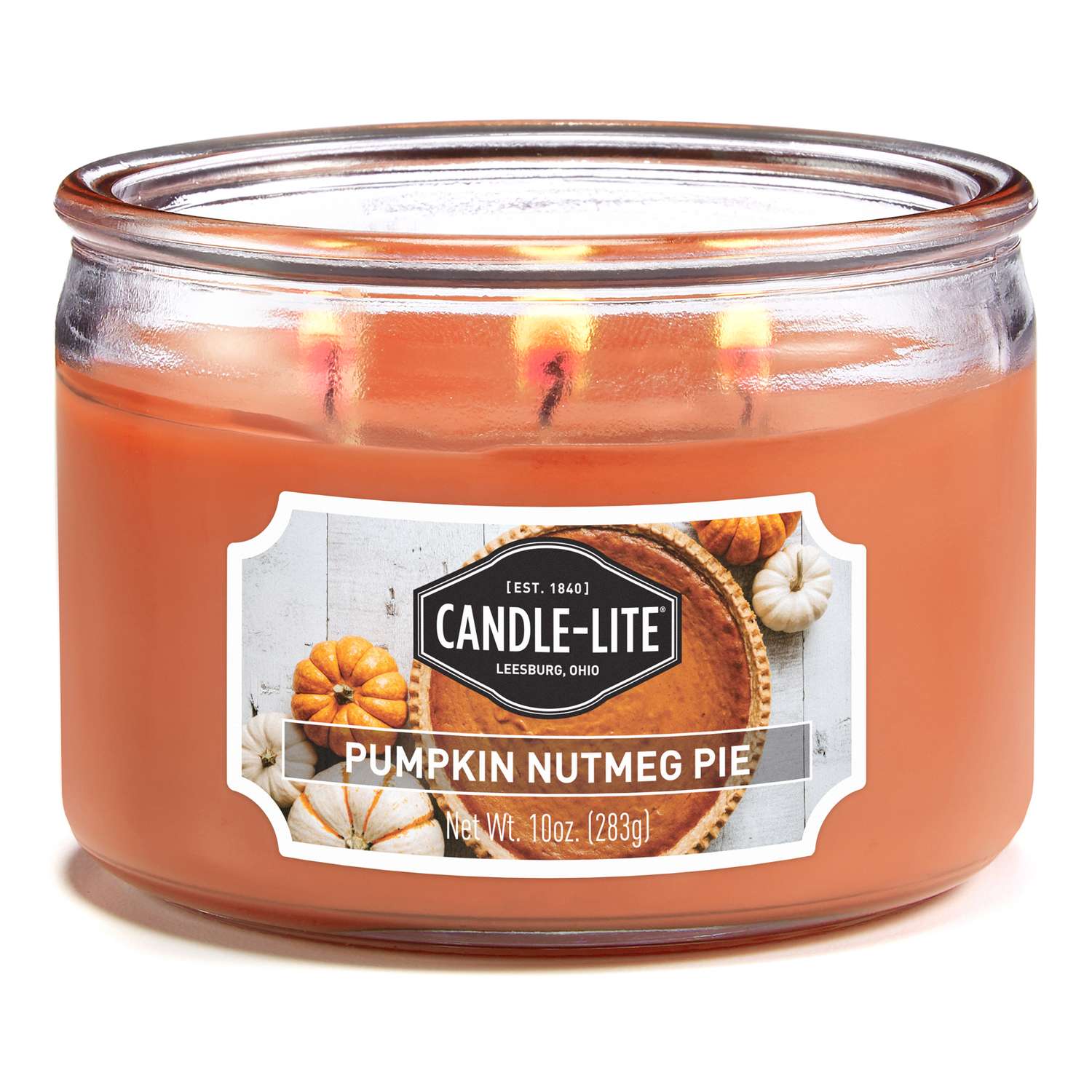 Candle Lite Orange Pumpkin Nutmeg Pie Scent Candle 10 oz Ace Hardware