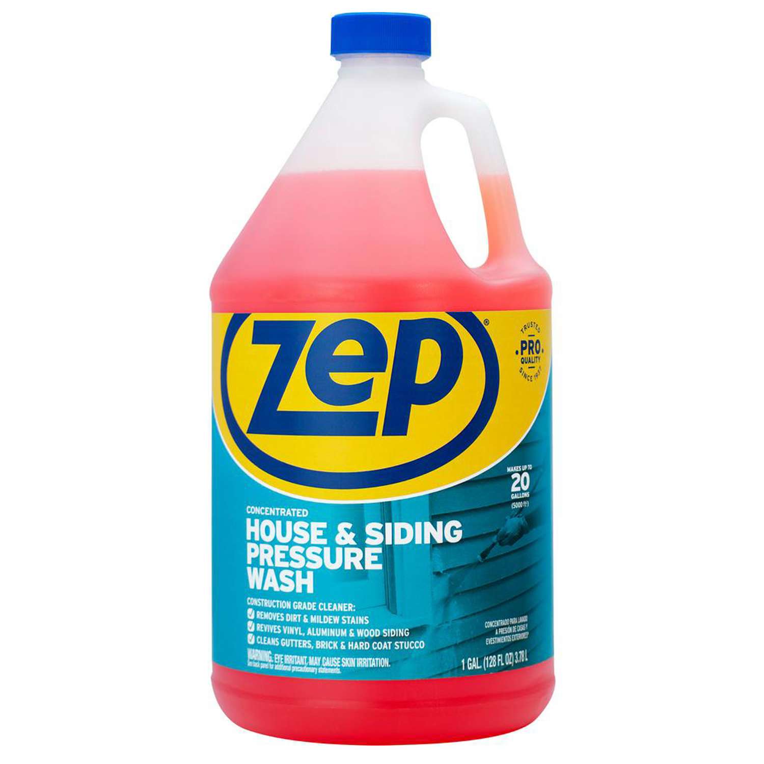 Zep Commercial No Scent House and Siding Pressure Wash 1 gal. Liquid Ace Hardware