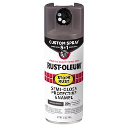 Rust-Oleum Stops Rust Custom Spray 5-in-1 Semi-Gloss Anodized Bronze Spray Paint 12 oz