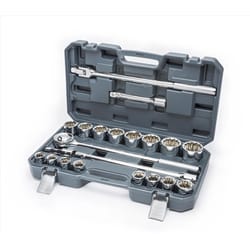 Crescent 3/4 in. X 3/4 in. drive SAE 12 Point Mechanic's Tool Set 21 pc