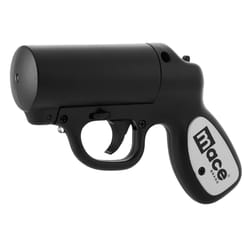 Mace Black Aluminum/Plastic Pepper Gun with Strobe LED