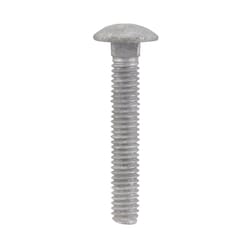 HILLMAN 5/16 in. X 2 in. L Hot Dipped Galvanized Steel Carriage Bolt 100 pk