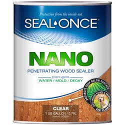 Seal-Once Nano Flat Clear Water-Based Premium Wood Sealer 1 gal
