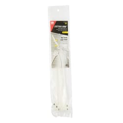 Gardner Bender 11 in. L Clear Self-Cutting Cable Tie 20 pk