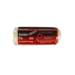 Wooster Golden Flo Fabric 9 in. W X 1-1/4 in. Paint Roller Cover 1 pk