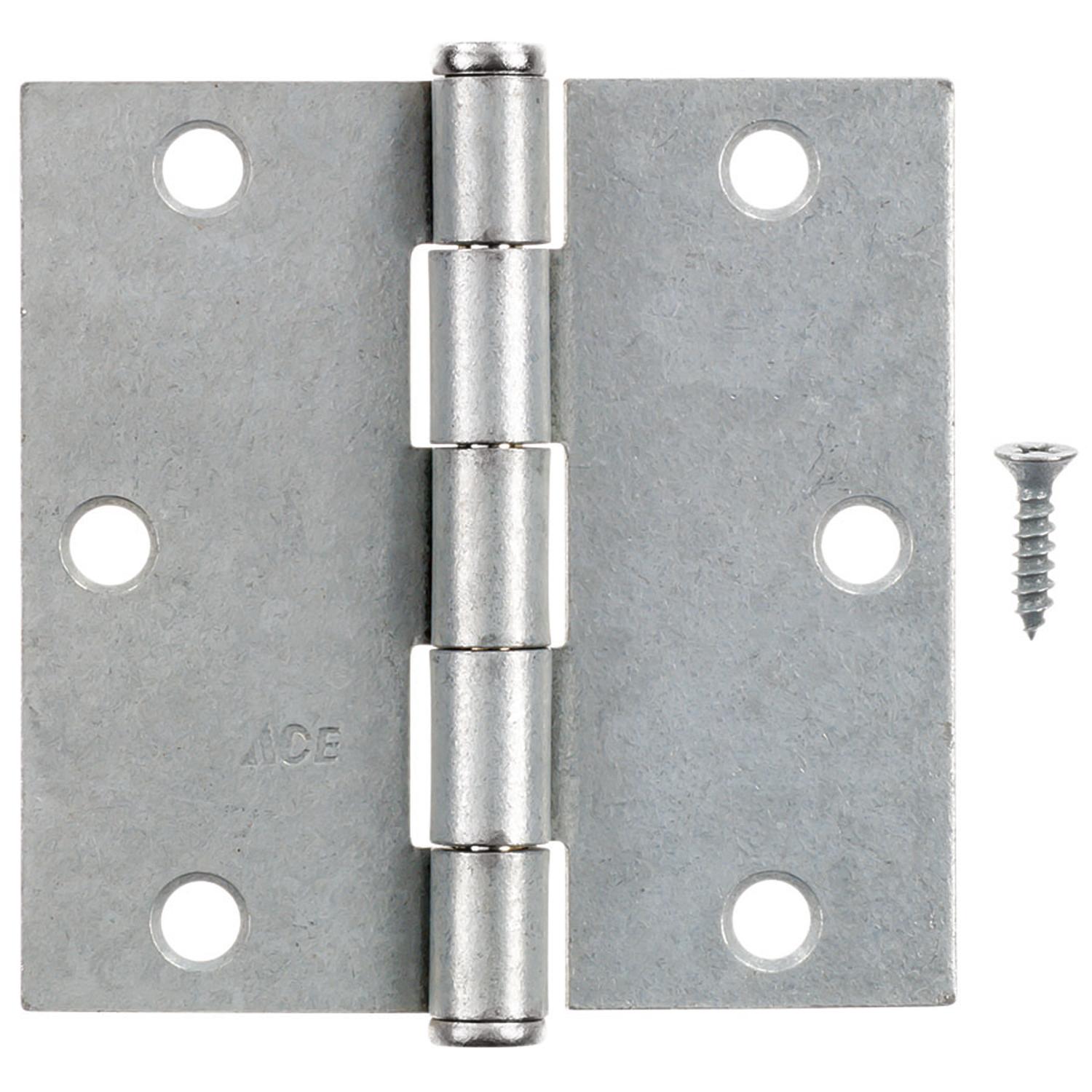 Ace 3-1/2 in. L Galvanized Residential Door Hinge 1 pk - 01-3550-375 - Hardware Accessories  sku 01-3550-375
