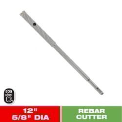 Diablo 5/8 in. X 12 in. L Carbide Rebar Cutter SDS-Plus Shank 1 pk