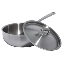 Made In Stainless Steel Chef Pan 10 in. 3 qt Silver