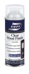 Deft  Gloss  Clear  Oil-Based  Wood Finish Lacquer Spray  11.5 oz. 