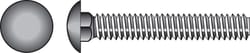 Hillman 5/16 in. X 2-1/2 in. L Hot Dipped Galvanized Steel Carriage Bolt 100 pk