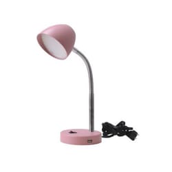 MaxLite 16 in. Pink Desk Lamp