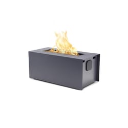 Ukiah Relic 42 in. W Aluminum Outdoor Rectangular Propane Fire Pit