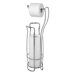 iDesign Axis Silver Steel Toilet Paper Holder