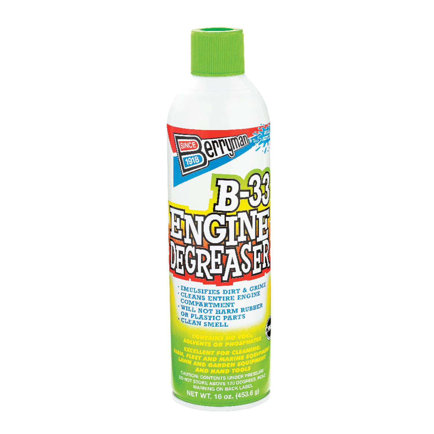 Berryman Mild Scent Engine Degreaser 16 oz Spray Ace Hardware