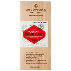 Wildwood Grilling Natural Wood Grilling Planks 11 in. L X 5 in. W 2 pk