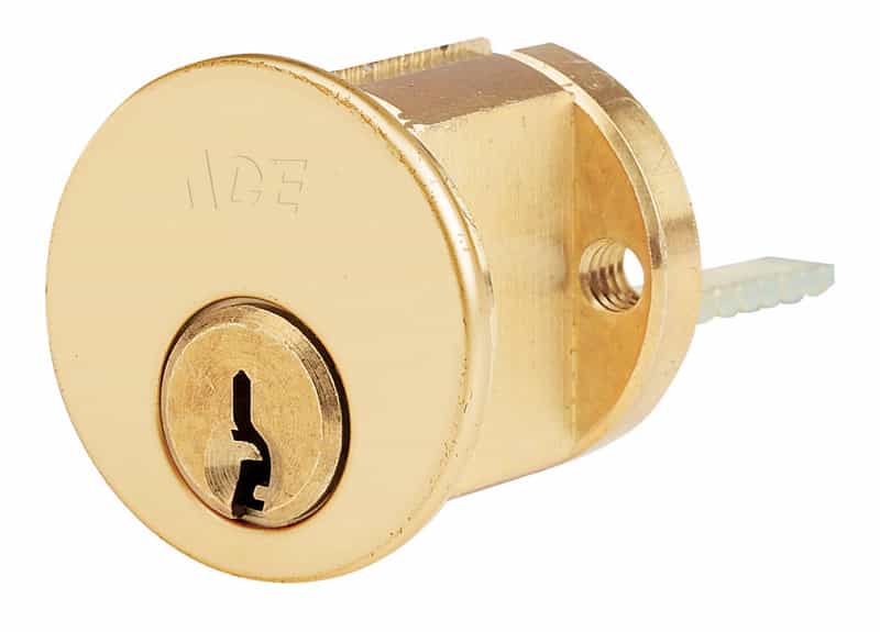 Ace KW1 Brass Brass Rim Cylinder Keyed Alike Ace Hardware