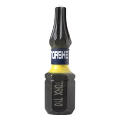 Norske Torx T10 X 1 in. L Impact Torsion Bit S2 Tool Steel 1 each