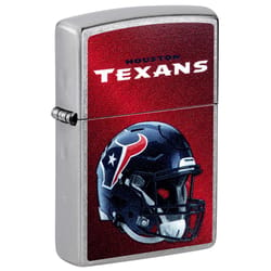 Zippo NFL Silver Houston Texans Lighter 2 oz 1 pk