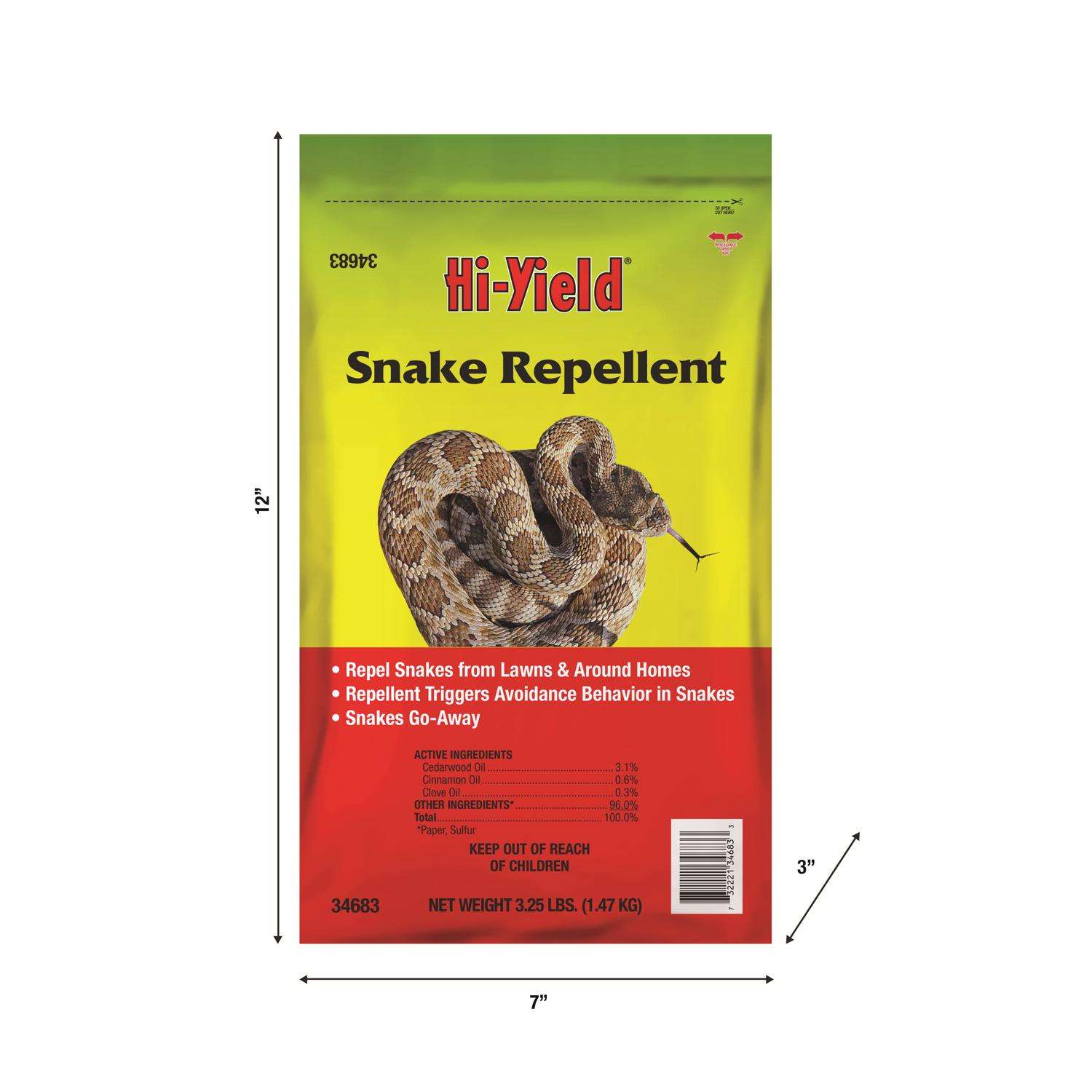 Hi-Yield Animal Repellent Granules For Snakes 4 lb
