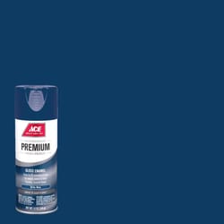 Ace Premium Gloss Brite Blue Paint + Primer Enamel Spray 12 oz