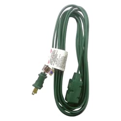 Ace Indoor 15 ft. L Green Extension Cord 16/2 SPT-2