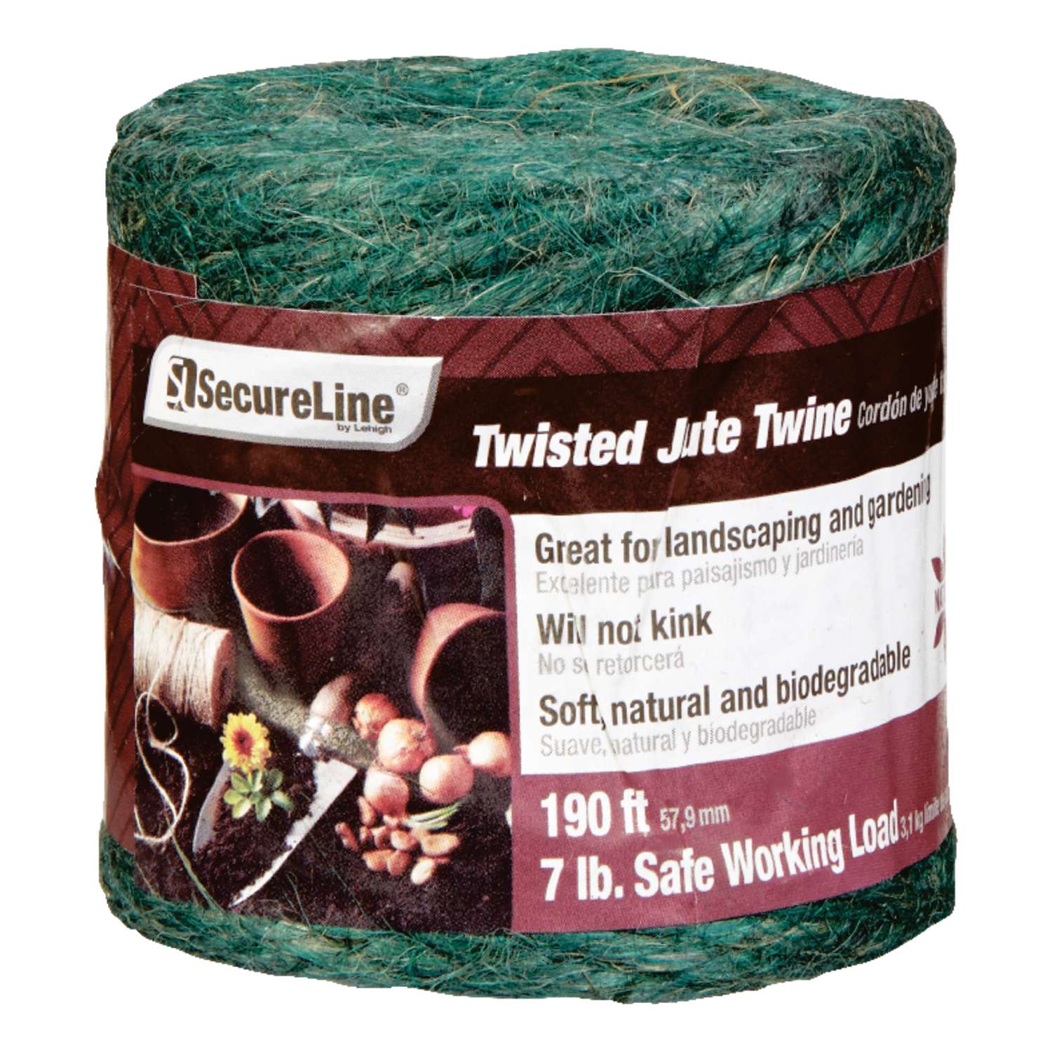 SecureLine 190 ft. L Green Twisted Jute Twine Ace Hardware