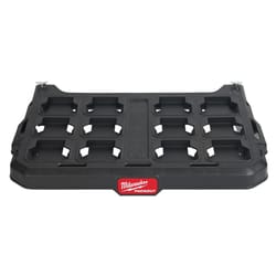 Milwaukee Packout 3.9 in. H X 21 in. W X 16.6 in. D Black Metal/Plastic Shelf Rack