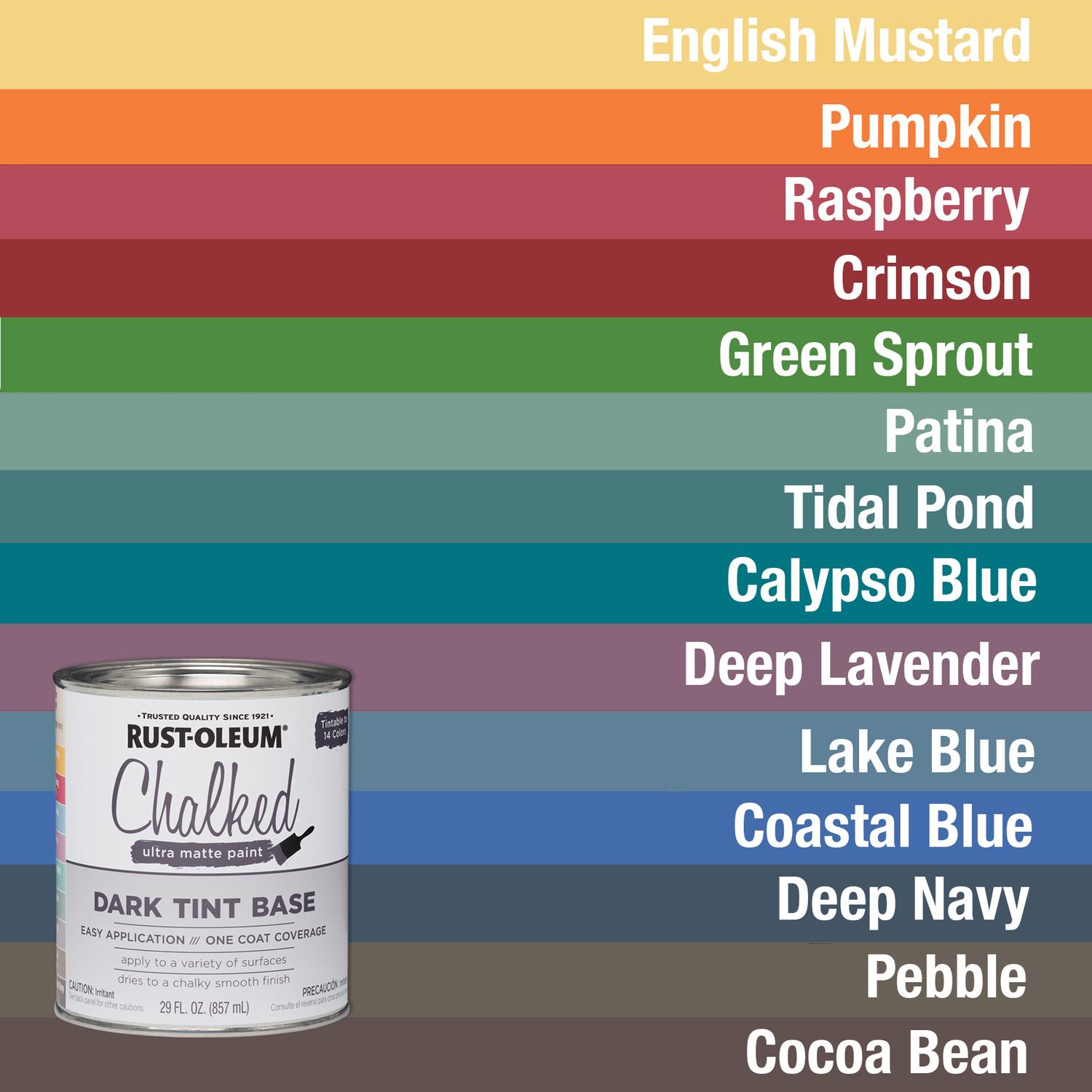 rustoleum chalk paint