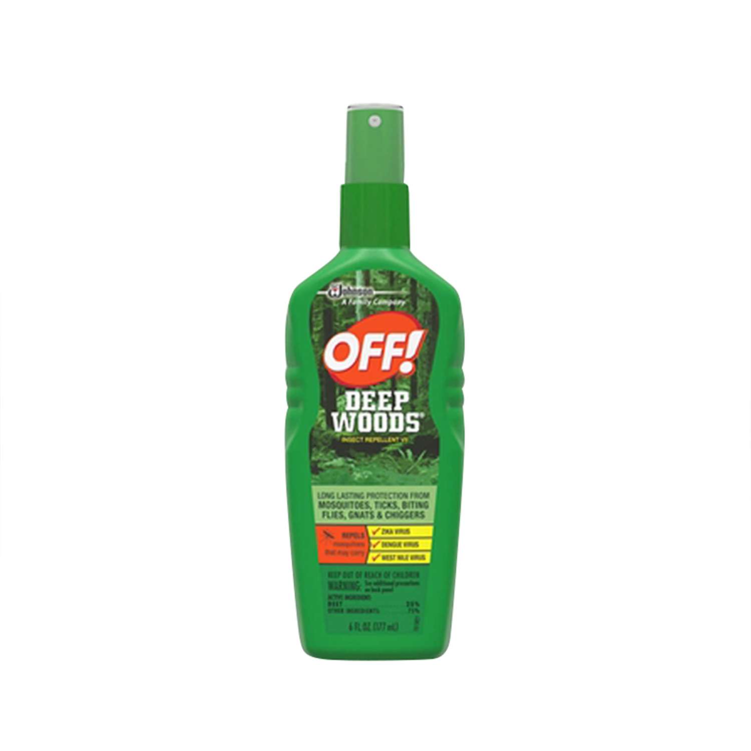 OFF! Deep Woods Insect Repellent Liquid For Gnats/Mosquitoes/Ticks 6 oz Mfr 21845 Ace Hardware