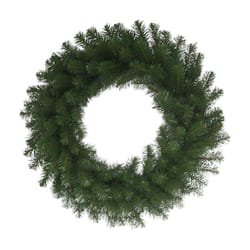 Holiday Bright Lights 30 in. D Traditional Pine Christmas Wreath