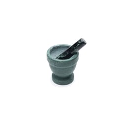 Fox Run Green Marble Mortar and Pestle