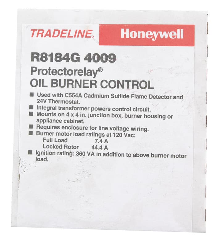 Honeywell 120 V Oil Burner Control Sansujyuku sansujyuku.com