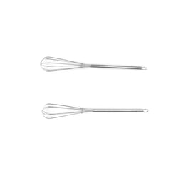 Fox Run Silver Steel Whisk Set