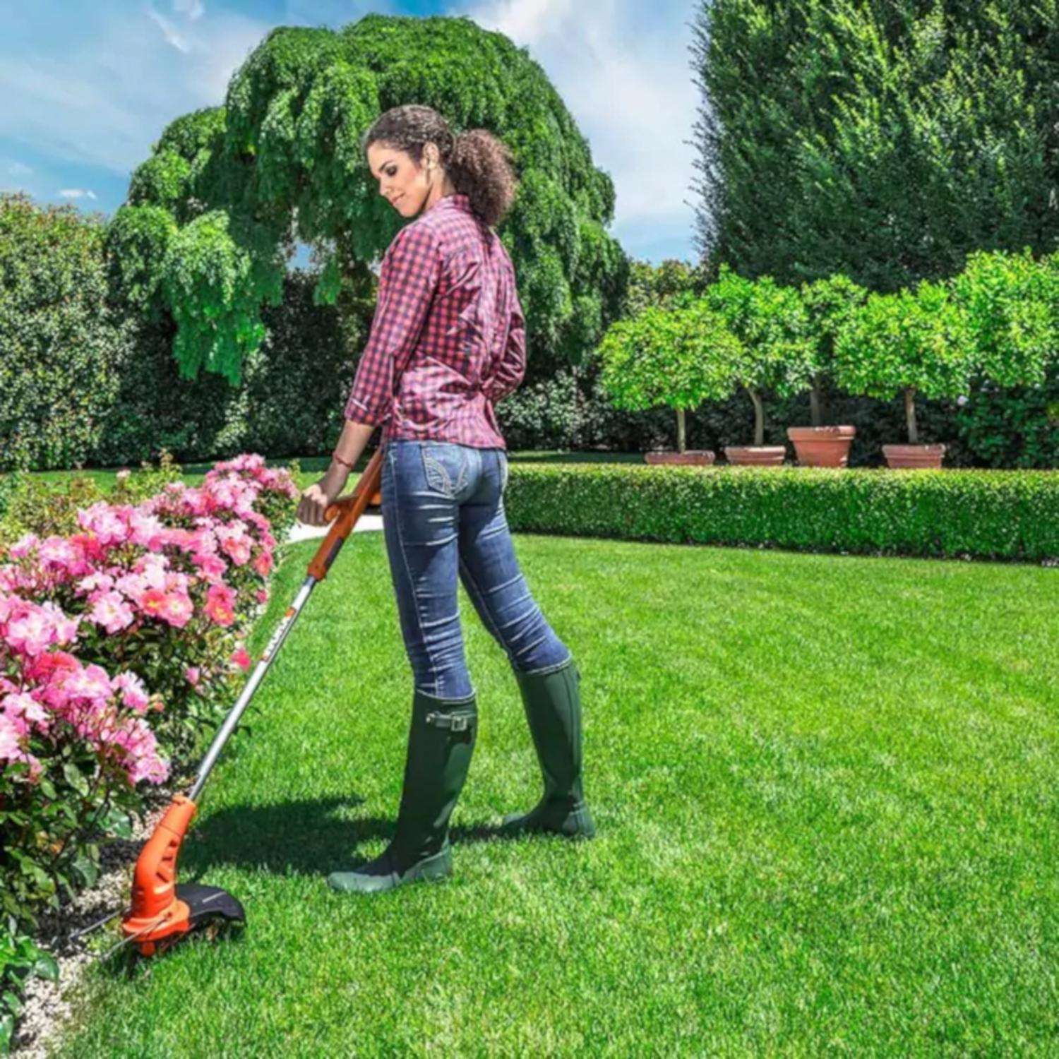 Tools for women - My new weed trimmer edger