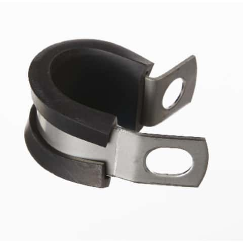 Hillsdale Terminal :: Wire/Accessories :: Steel Cushioned Clamps :: Steel Cushion  Cable Clamp 1/2