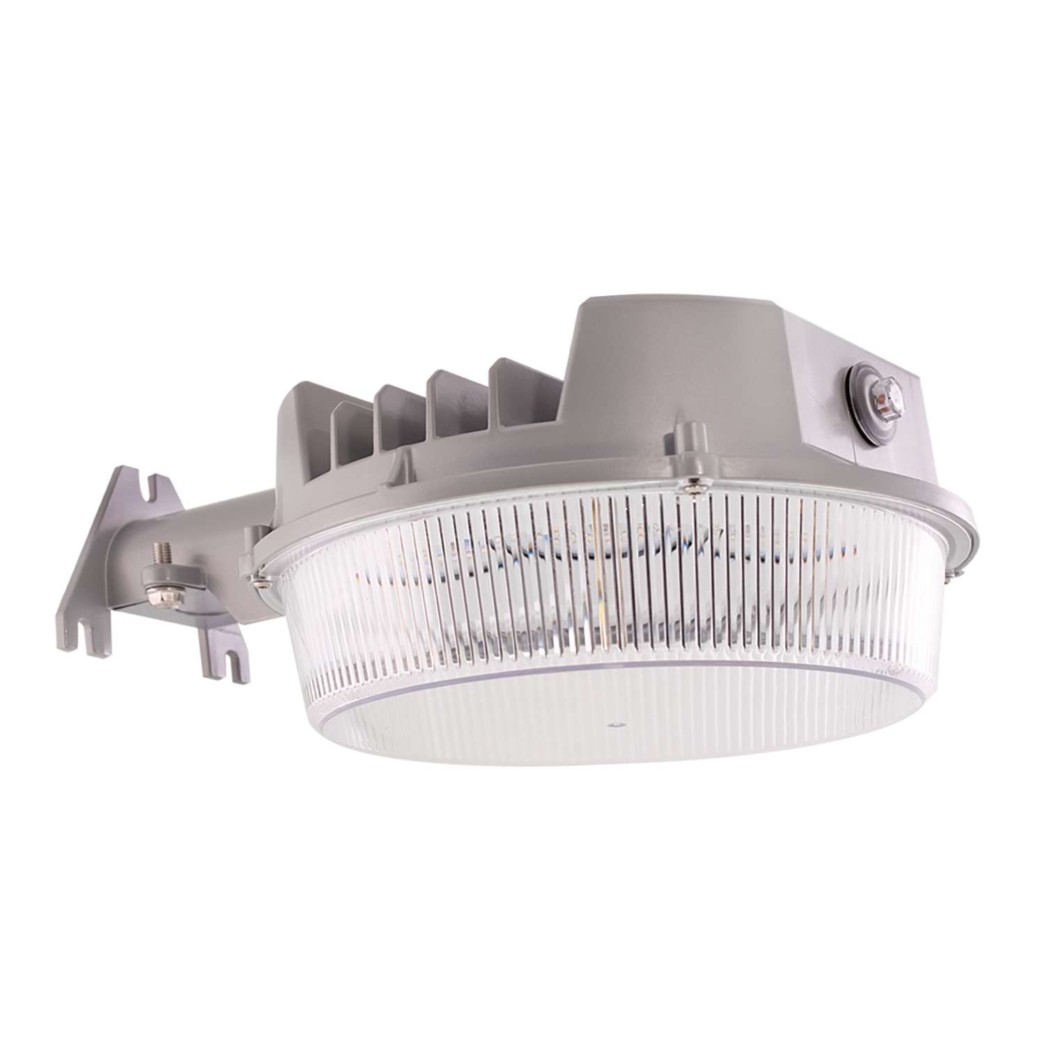 Halo ALB Series Dusk to Dawn Hardwired LED Gray Area Light Ace Hardware