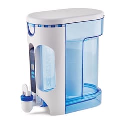 ZeroWater Ready-Read 96 oz Blue/White Water Filtration Pitcher