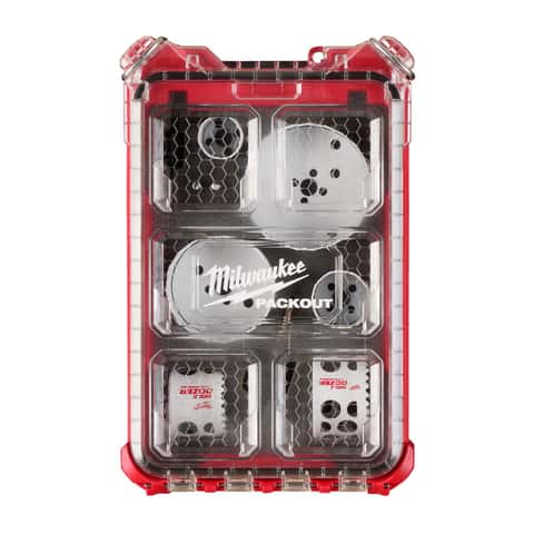 Milwaukee bi metal discount hole saw kit