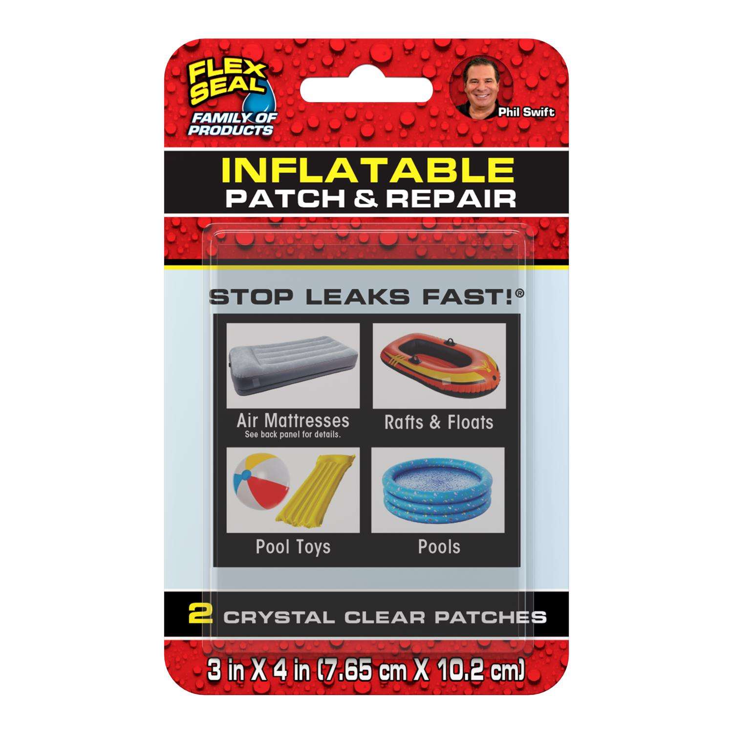 Flex Seal Family of Products Stop Leaks Fast Inflatable Patch