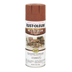 Rust-Oleum Stops Rust MultiColor Textured Rustic Umber Spray Paint 12 oz