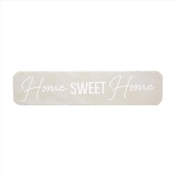 Pavilion Stones with Stories Cream/Gray Cement/Stone 3.75 in. H Home Sweet Home Stepping Stone