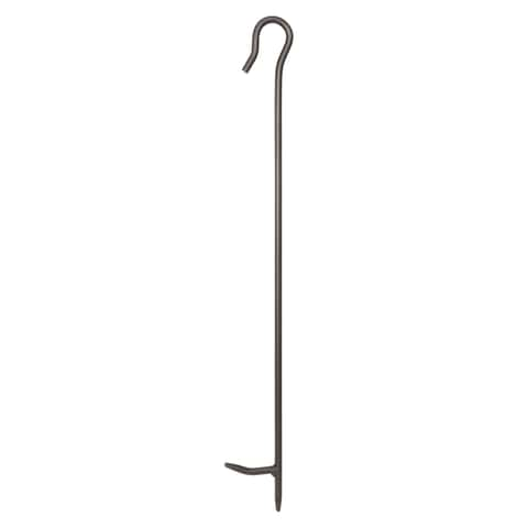 Lid Lifter/ Fire Poker, Wrought Iron 