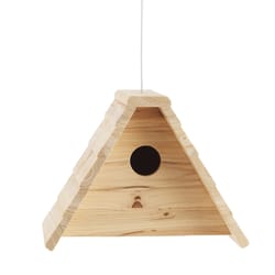 North States Deluxe A-Frame Bird House 6 in. x 7.5 in. x 6 in. Wood
