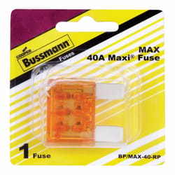 Bussmann 40 amps MAX Orange Blade Fuse 1 pk