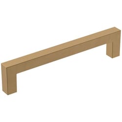 Amerock Monument Contemporary Rectangle Cabinet Pull 5-1/16 in. Champagne Bronze 1 pk