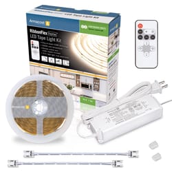 Armacost Lighting RibbonFlex Home 16 ft. L White Plug-In LED Smart-Enabled Tape Light Kit 1 pk