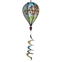 In The Breeze Multicolored Polyester 46 in. H X 11 in. W Butterfly Swarm Balloon Spinner